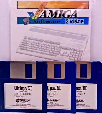 COMMODORE AMIGA -- ULTIMA VI THE FALSE PROPHET (ORIGIN)