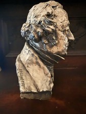 Busto Gioacchino Rossini Realizzato dall'artista Nazzareno Rocchetti H. 21 cm.