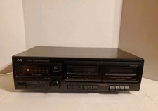 Vintage JVC TD-W118 Synchro High Speed Double Cassette Deck Dolby B