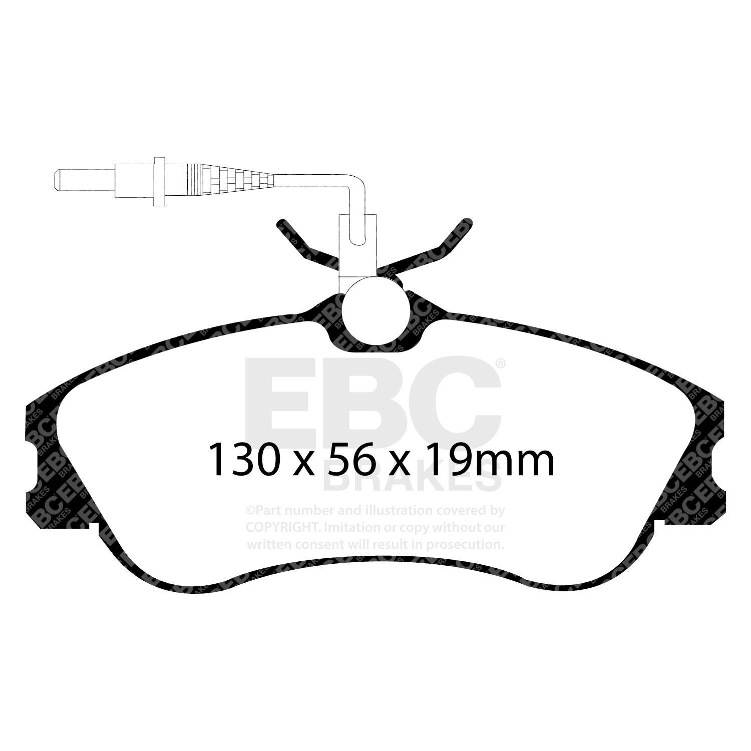 EBC PD03KF947 HIGH PERFORMANCE BRAKE KIT Front