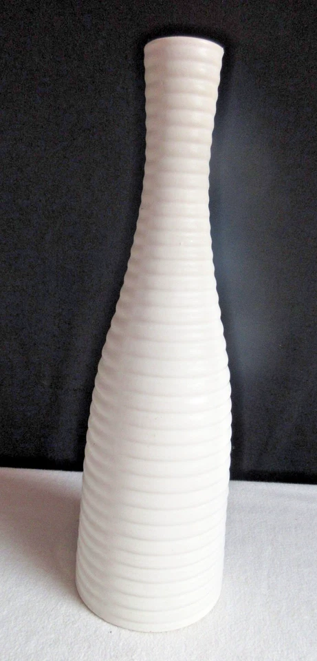 Ikea Vase "FÄRM" Blumenvase Vase Keramik hellbeige H37     vintage von ca 2005