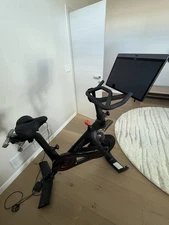 Peloton Bike+ Indoor Stationary Pedal Trainer - Excellent Condition - With Acc