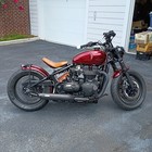 2018 TRIUMPH BONNEVILLE BOBBER BLACK