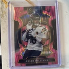 2025 Panini Select - Concourse Caleb Williams #73 Pink Shock Prizm