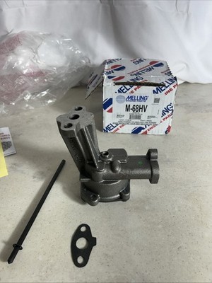 Melling Engine Oil Pump M-68HV; High Volume, Std Pressure for Ford 221-302 SBF