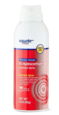 Equate Maximum Strength Anti Itch Continuous Spray, 3.0 oz free shipping..