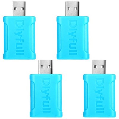 4 Pcs CR425 Fishing Float Battery Charger Night Fishing Accessories USB Elect