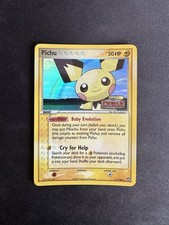 Pichu 21/108 EX Power Keepers Reverse Holo Rare Stamped Pokemon Card 2007 NM