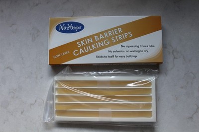 New! One Box of 10 NU-HOPE #4868 Non-Latex Ostomy Skin Barrier Caulking Strips