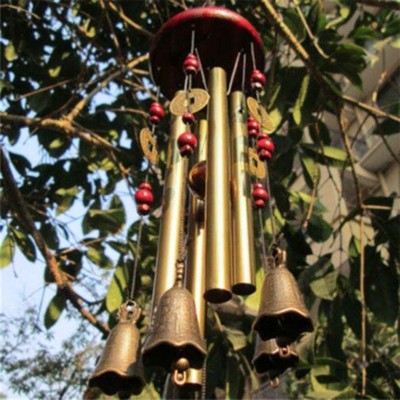 1 X Large Wind Chimes Bells Copper Tubes Outdoor Yard Garden Home Decor Ornament
