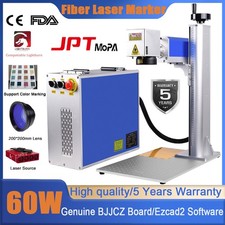 JPT Mopa 60W Fiber Laser Marking Engraver Machine Marker Compatiable Lightburn