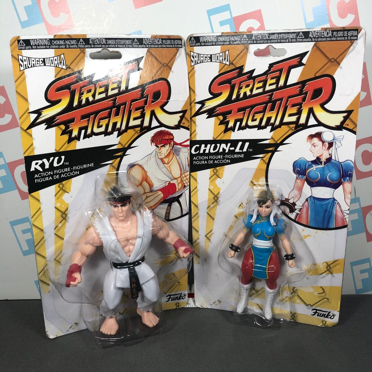 Funko Savage World Street Fighter Funko Vinyl Figure