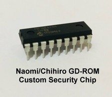 Custom SECURITY KEY CHIP PIC Replacement Sega Naomi Chihiro GD-ROM Jamma Arcade