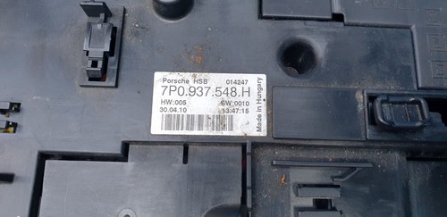 Sicherungskasten Porsche Cayenne 958 7P0937548 Fuse Relay Box PYRO OK! - 第 5/5 張圖片