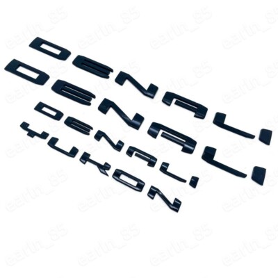 GMC Accessories Yukon AT4 Emblems In Black - Foto 9