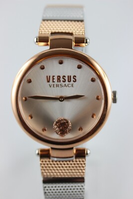 VERSUS by VERSACE Les Feliz edle Damenuhr Bi-Color VSP1G0821
