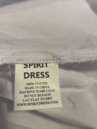 Spirit Dress Boutique Mexican Embroidered White & Maroon Tailgater - Picture 16 of 16