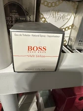 BOSS IN MOTION WHITE EDITION * Hugo Boss 1 oz / 30ml EDT Men Cologne Spray Rare