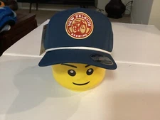 NWT NEW BELGIUM BREWING Navy CAP AMERICA  SnapBack Hat w Rope - Cool