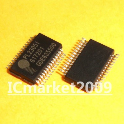 2 PCS PL2305I SSOP-28 PL2305 USB to Printer Port Bridge Controller Chip IC
