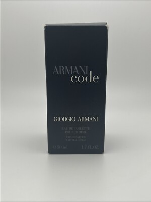 Armani Code by Giorgio Armani 1.7 oz EDT Spray for Men - BNIB (C4)