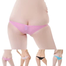 Sexy Women See Through Panties Low-Rise Thongs  for LINGERIE Tangas Underwear