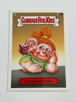 2022 Topps Garbage Pail Kids Book Worms #27b - Listening Lisa