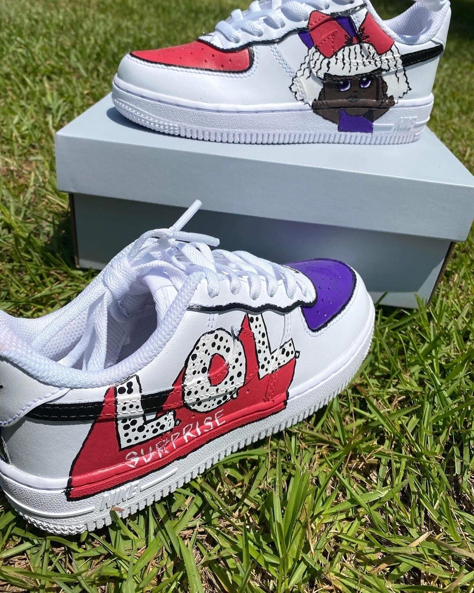 Kid Sizes Nike Air Force 1 Custom Character Design Most Sizes And Colors