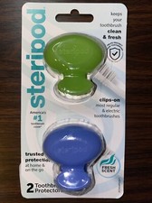 Steripod Clip-On Toothbrush Protector with Fresh Scent
