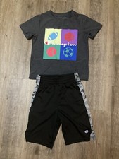 Champion Boys Size 5/6 Athletic Outfit 2 piece