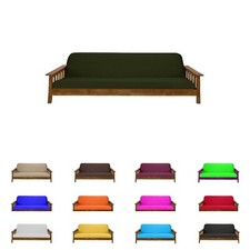 Solid Hunter Full Size Futon Mattress Cover, Bed Protectors, Slipcovers, Covers