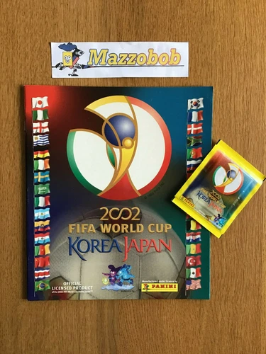 ALBUM FIGURINE PANINI WM KOREA JAPAN 2002 VUOTO OTTIMO + BUSTINA VERS CANADA