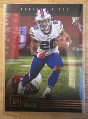 Zach Moss Rookie Bronze 2020 Panini Chronicles # PA-26