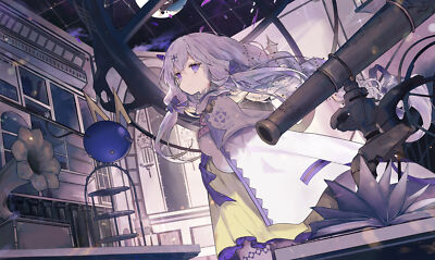 Anime Girls Digital Art Artwork Portrait 2D  Gaming Mat Desk 45894