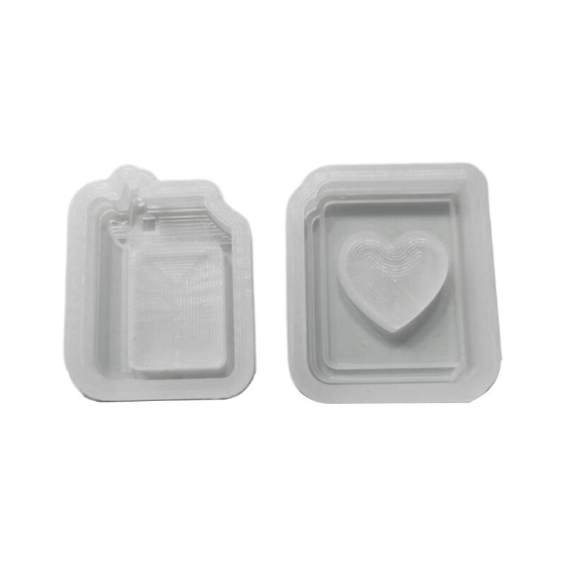 Epoxy Resin Shaker Mold for Pendant Charms and Quicksand Jewelry DIY  