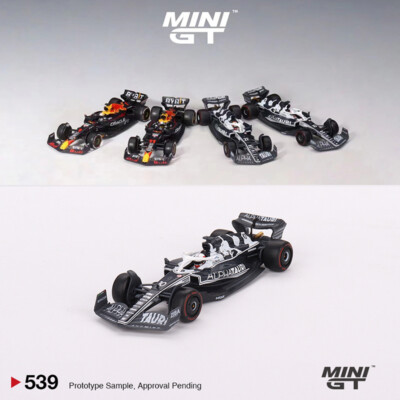 MINIGT 1:64 F1 Racing Car 2022 AlphaTauri AT03 #10 Pierre Gasly