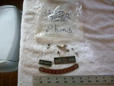 Name Plate & Other plates from  Vintage Power King Table Saw WARSAW INDIANA 