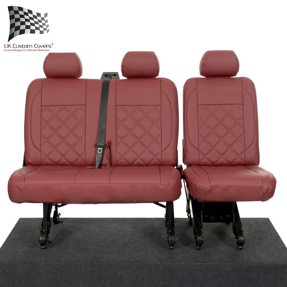 Coprisedili Anteriori UK Custom Covers SC146B - Tessuto 600 Denari - Impermeabili, Fodera In Cotone, Colore Nero