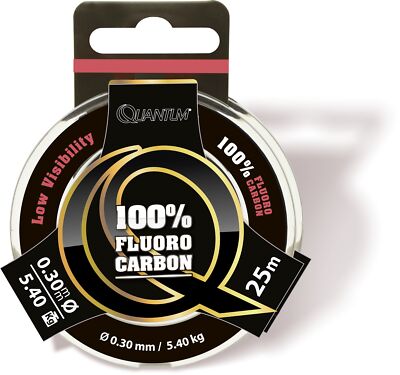 Quantum Fluoro Carbon Predator 25m Vorfachmaterial Fluorocarbon Vorfach