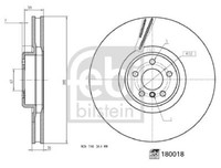 2X Febi Bilstein 180018 Bremsscheibe FüR Bmw