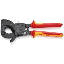 Knipex 95 36 250 SBA Ratcheting Cable Cutters-1000V Insulated