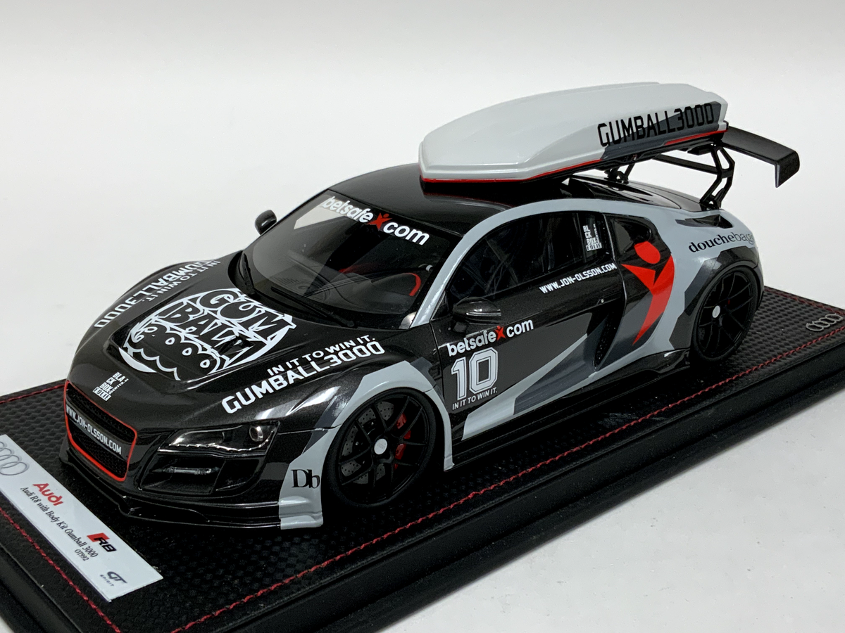 1/18 GT Spirit Audi R8 Body Kit 2103 Black Camouflage Customized