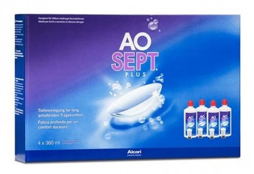 ALCON AOSept Plus (4x360ml)