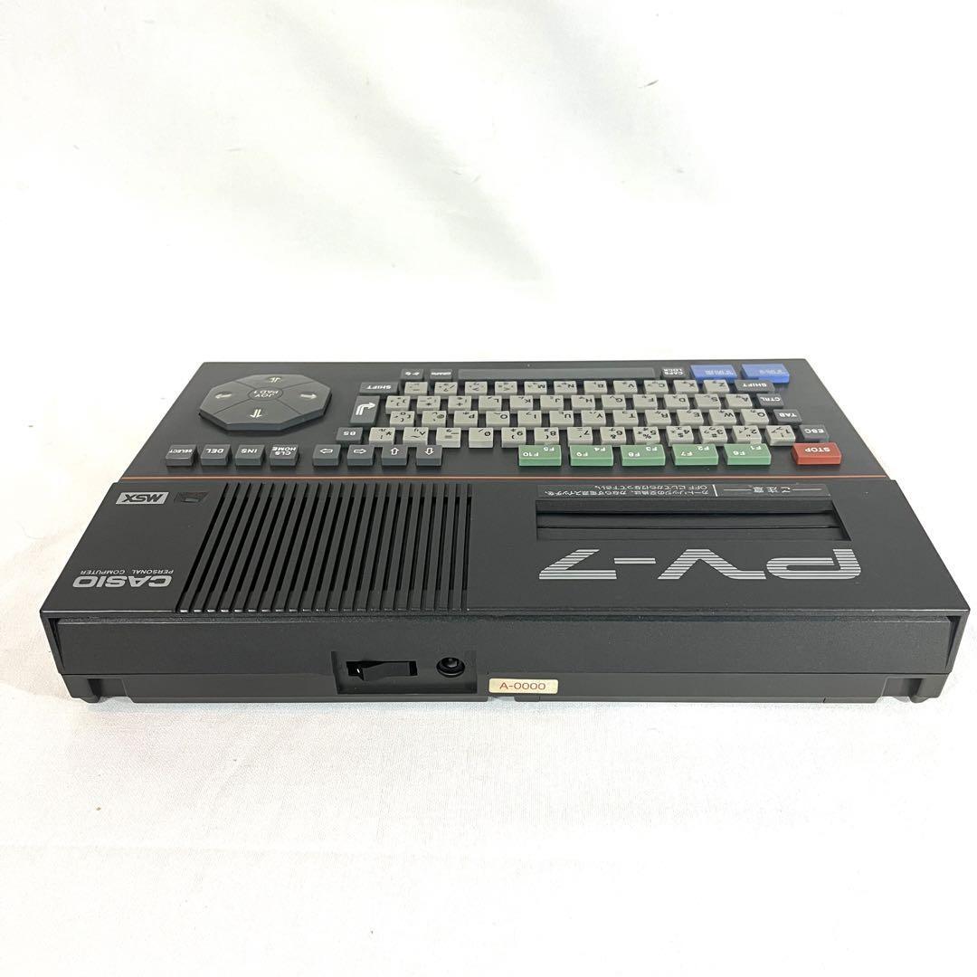 CASIO MSX PV-7 Personal Computer Game Console w/Box Power Cable | eBay