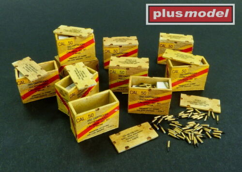 MW22 PLUSMODEL AL3004 US AMMUNITION BOXES WITH CARTONS OF CHARGES ACCESSORIES  1 - Bild 1 von 1