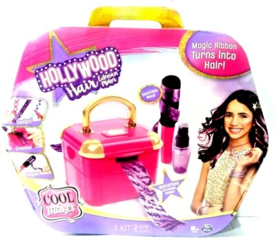 Cool Maker Hollywood Hair Extension Maker Create Color Design Twirls Girls Fun