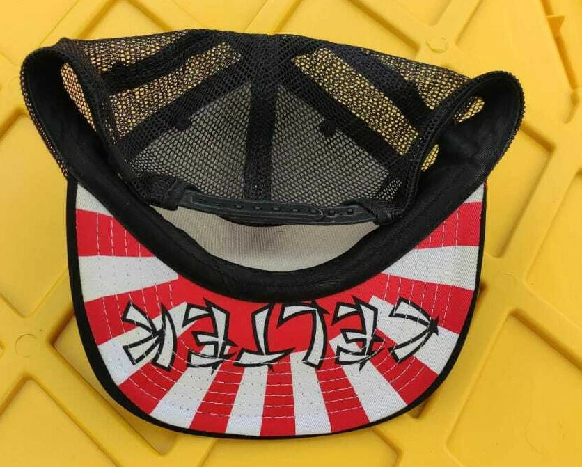 Christian Hosoi x Celtek Edición Limitada Sombrero Sol Naciente Gorra Snapback Camionero  Foto 2 de 3