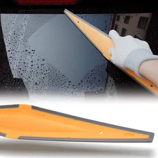 Pro Car Wrap Window Tint Water Wiper Clean Kit Soft Rubber Handle Blade Squeegee