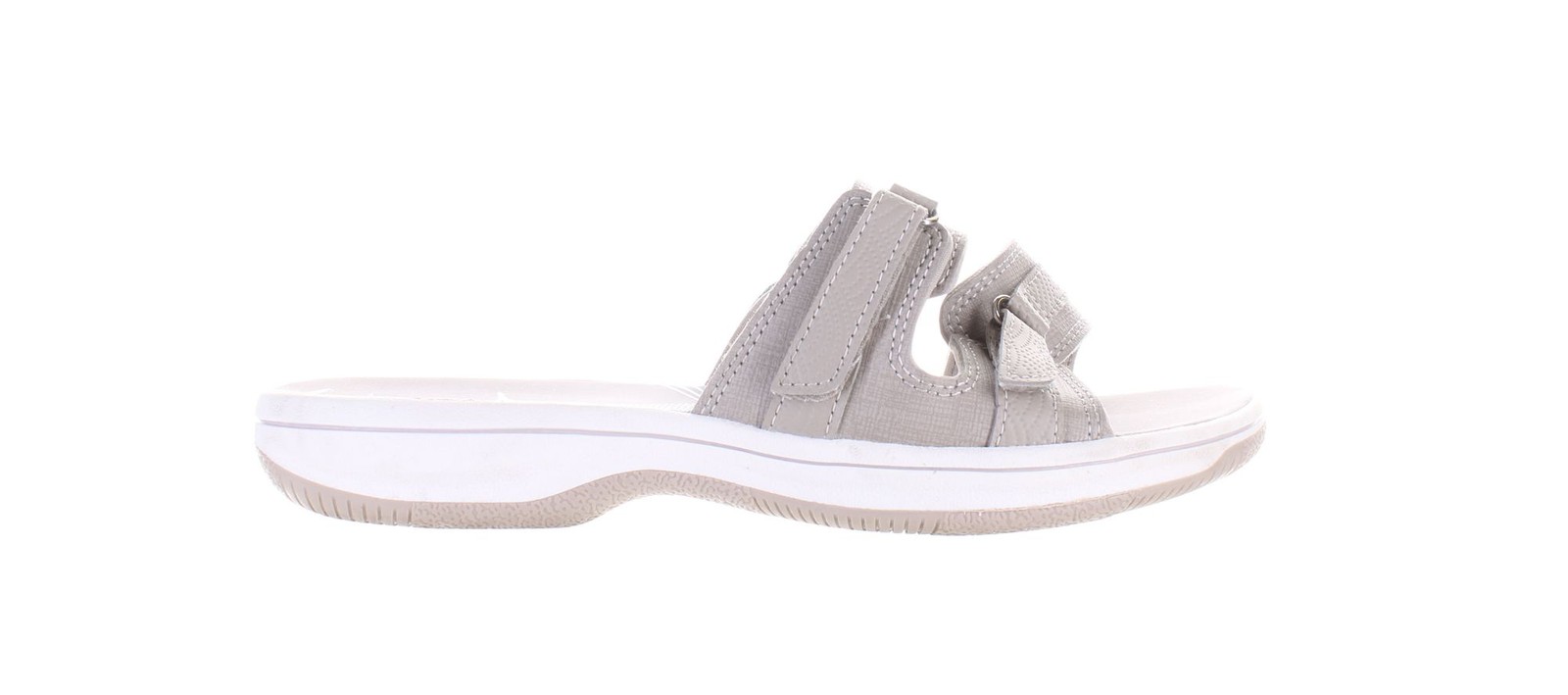Clarks Womens Breeze Piper Gray Sandals Size 7 7826740