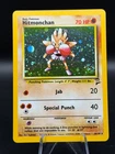 Pokemon 2000 Base Set 2 Hitmonchan Holo Rare SWIRL #8/130 - NM 🌀